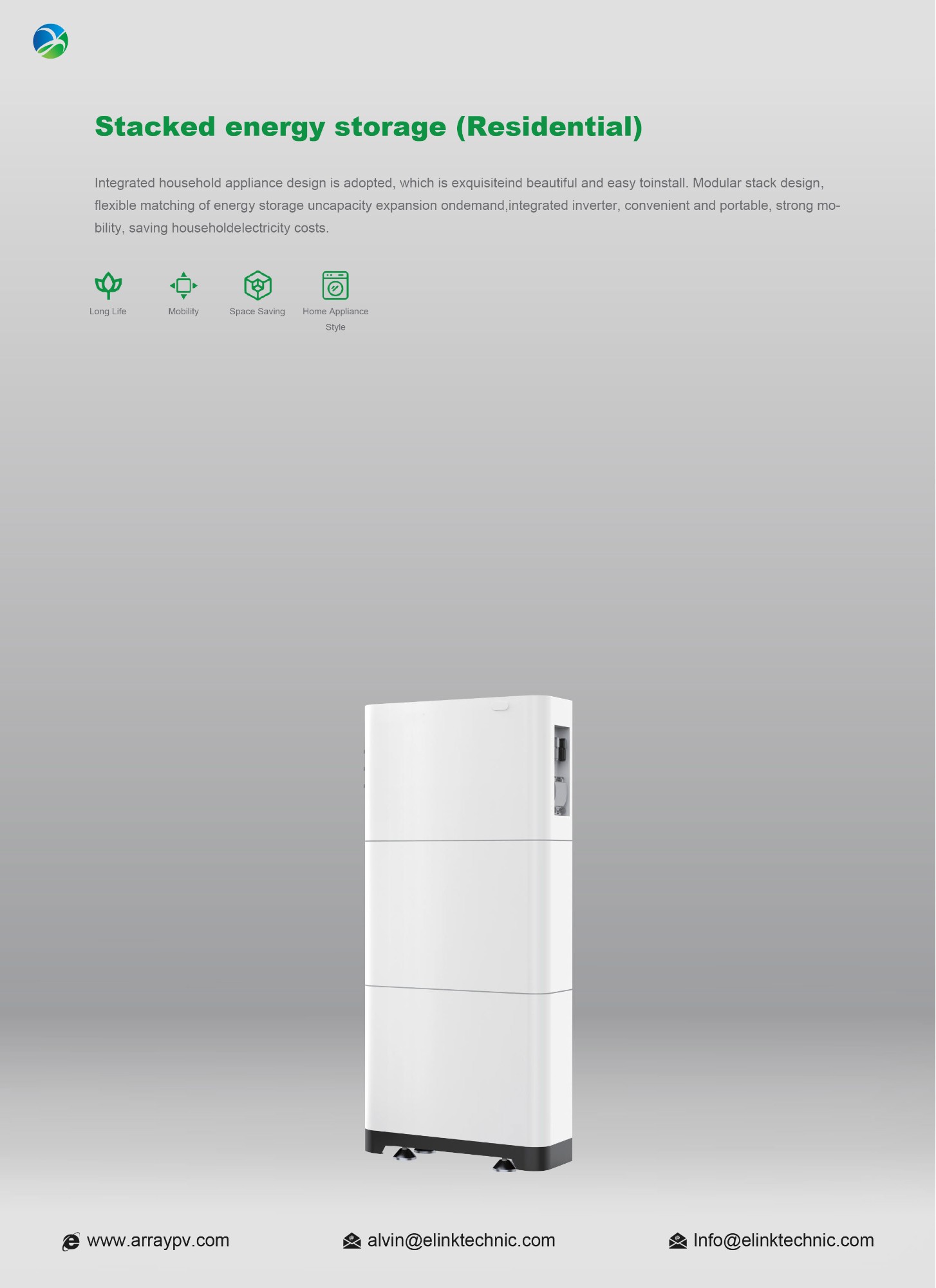 50AH 204.8V 10.24kwh High Voltage Stacked Energy Storage 1