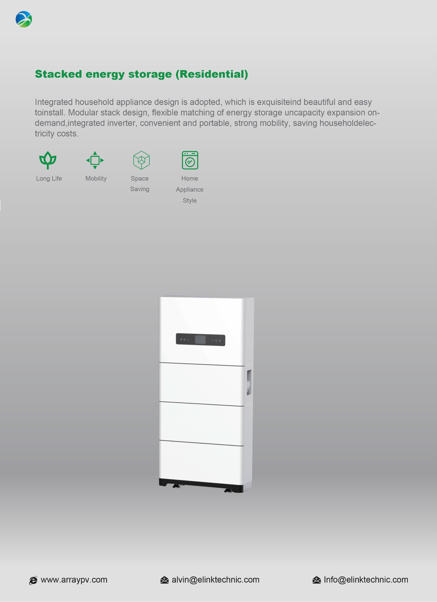 50AH 204.8V 10.24kwh High Voltage Stacked Energy Storage 2