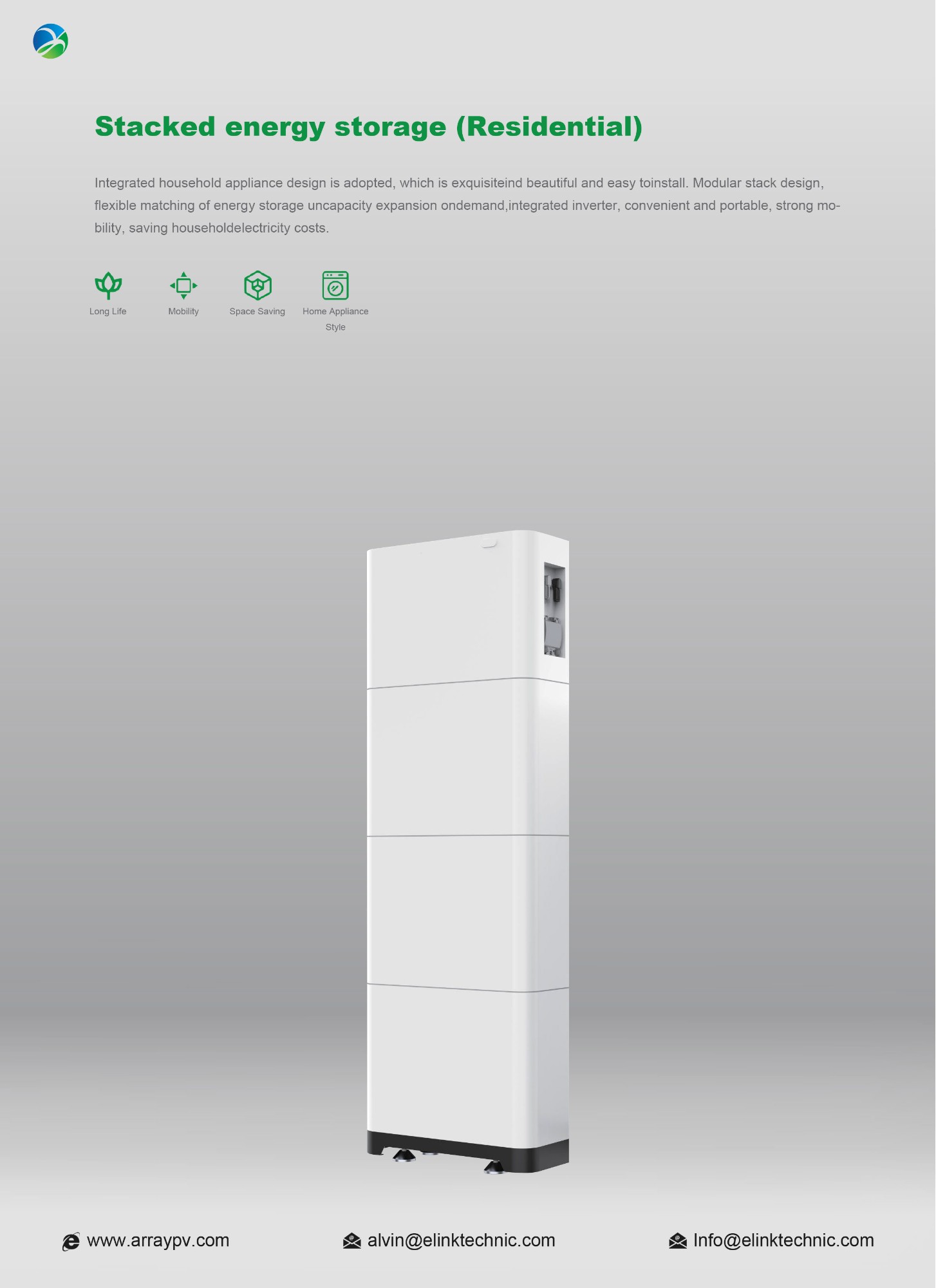 50AH 307.2V 15.36kwh High Voltage Stacked Energy Storage 1