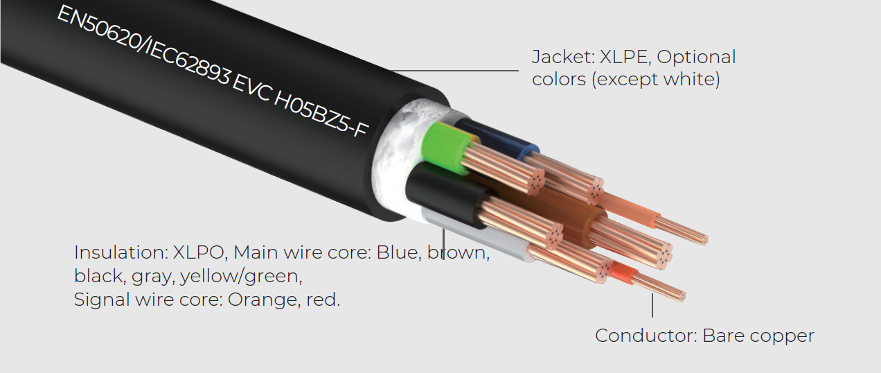 EN50620IEC62893 EVC H05BZ5 F