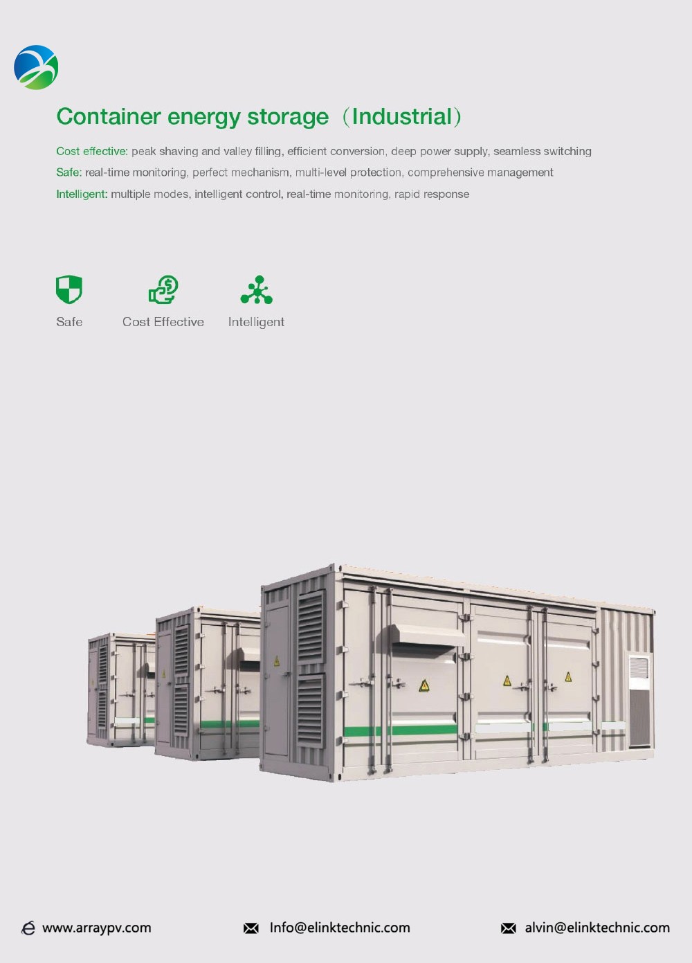 Energy Storage Container (Industrial/Commercial)