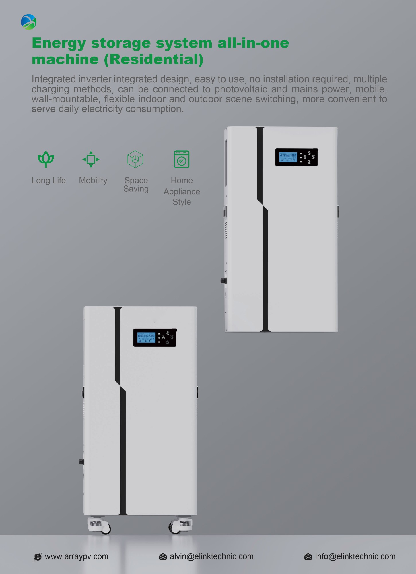 100Ah 220V 3000W Energy Storage Integrated System