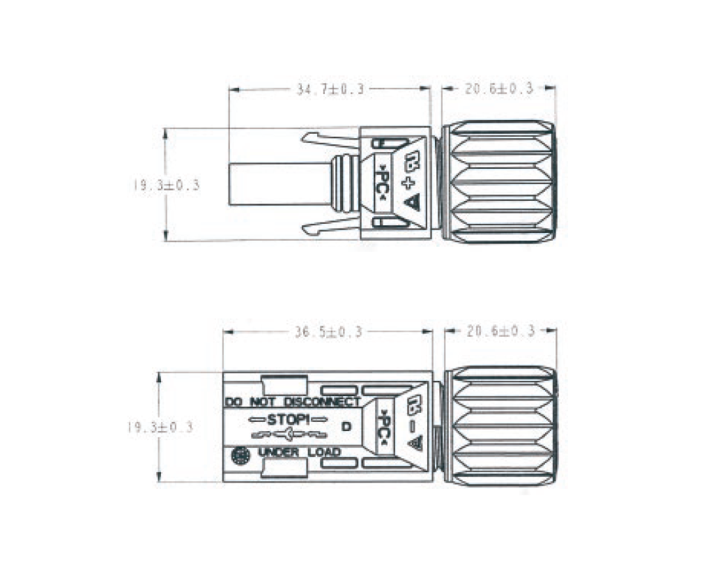 H4 Solar Connector 