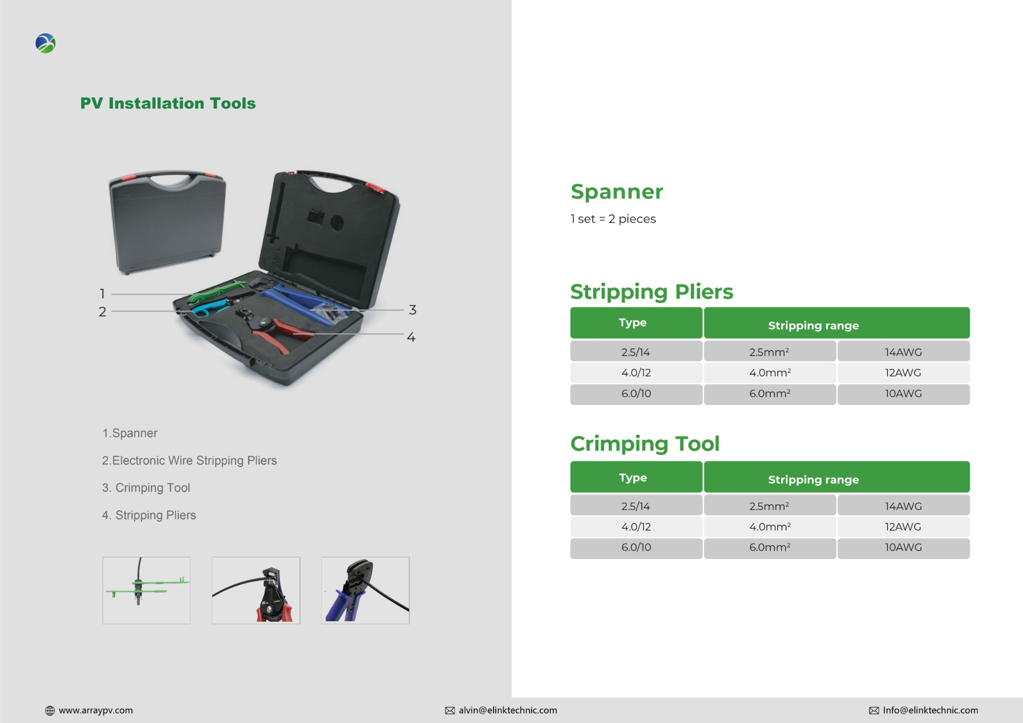 PV Installation Tools