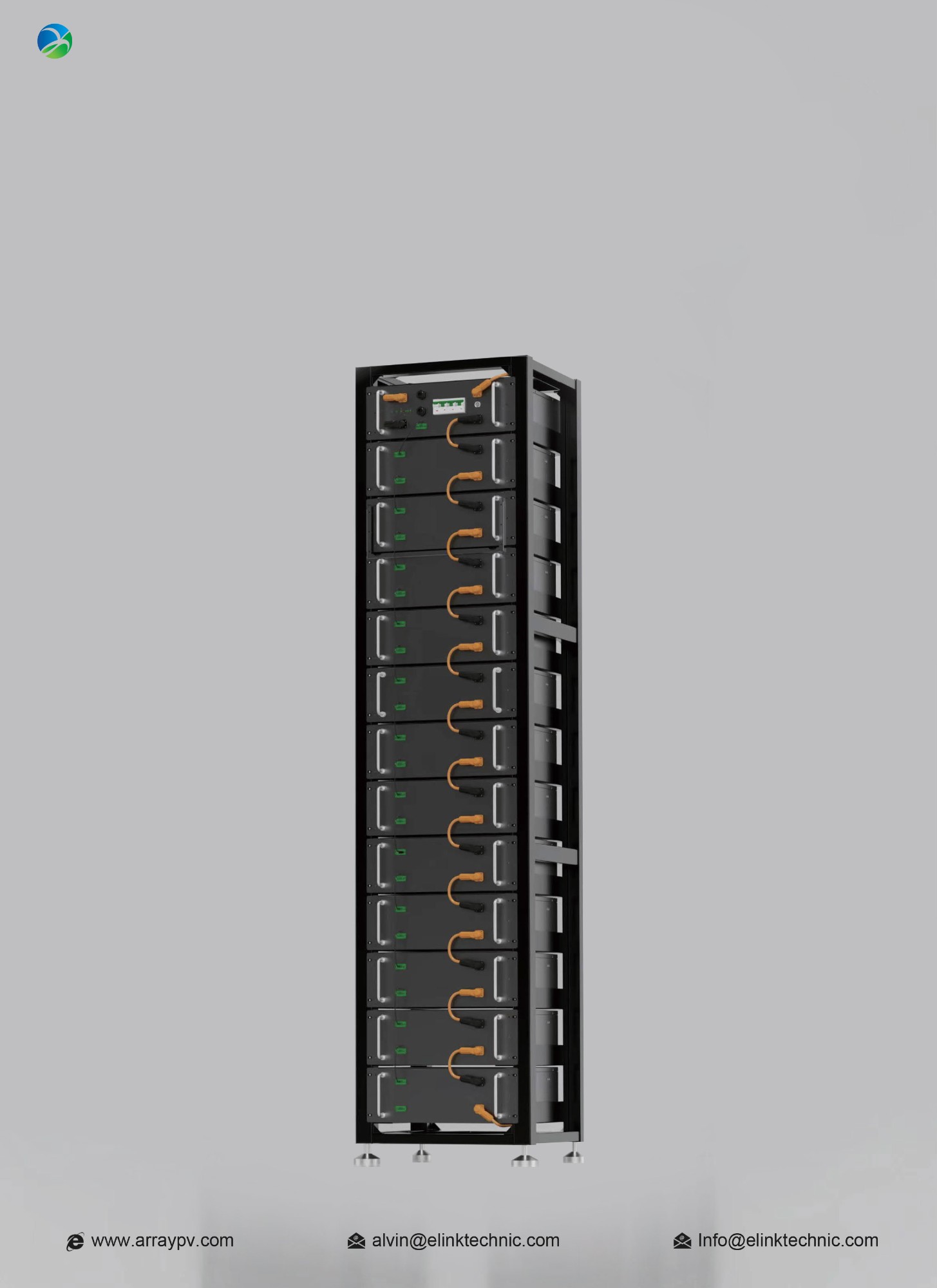 100AH 614.4V Rack-mounted Energy Storage